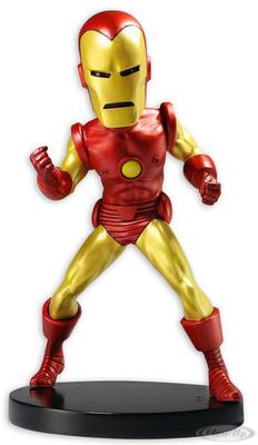 Marvel Classic Headknocker Iron Man XL Wackelfigur