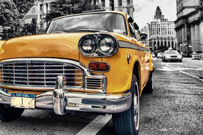 New York Poster Taxi Yellow Cab No. 1