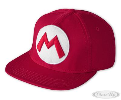 Nintendo Snap Back Cap Super Mario Logo