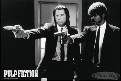 Pulp Fiction Poster Guns