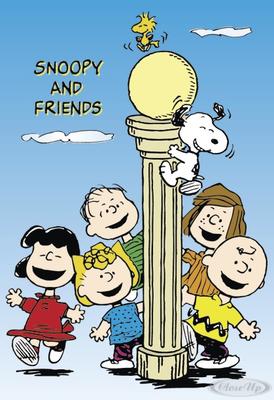 Peanuts Snoopy & Friends Poster