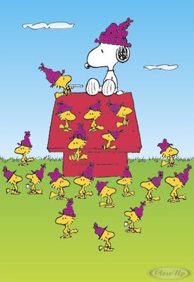Peanuts Snoopy & Woodstock Poster