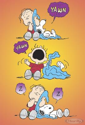 Peanuts Linus & Snoopy Poster