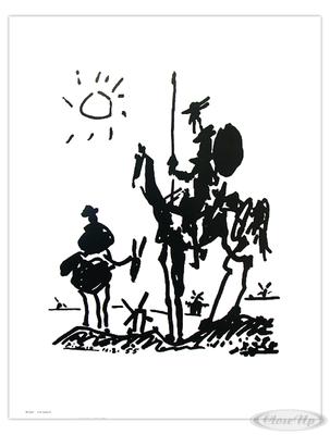 Pablo Picasso Don Quixote Kunstdruck