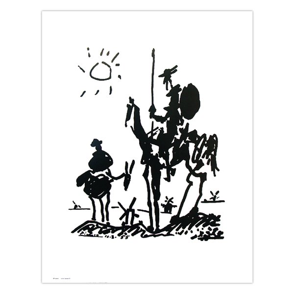 Pablo Picasso Don Quixote