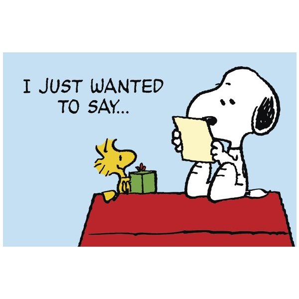 Peanuts - I just wanted to