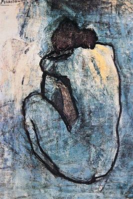 Pablo Picasso Poster Blue Nude