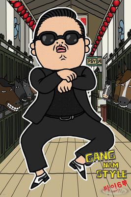 Psy Poster Gangnam Style