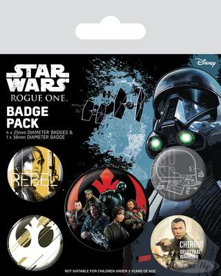 Rogue One: A Star Wars Story Button Set (5-teilig) Rebel