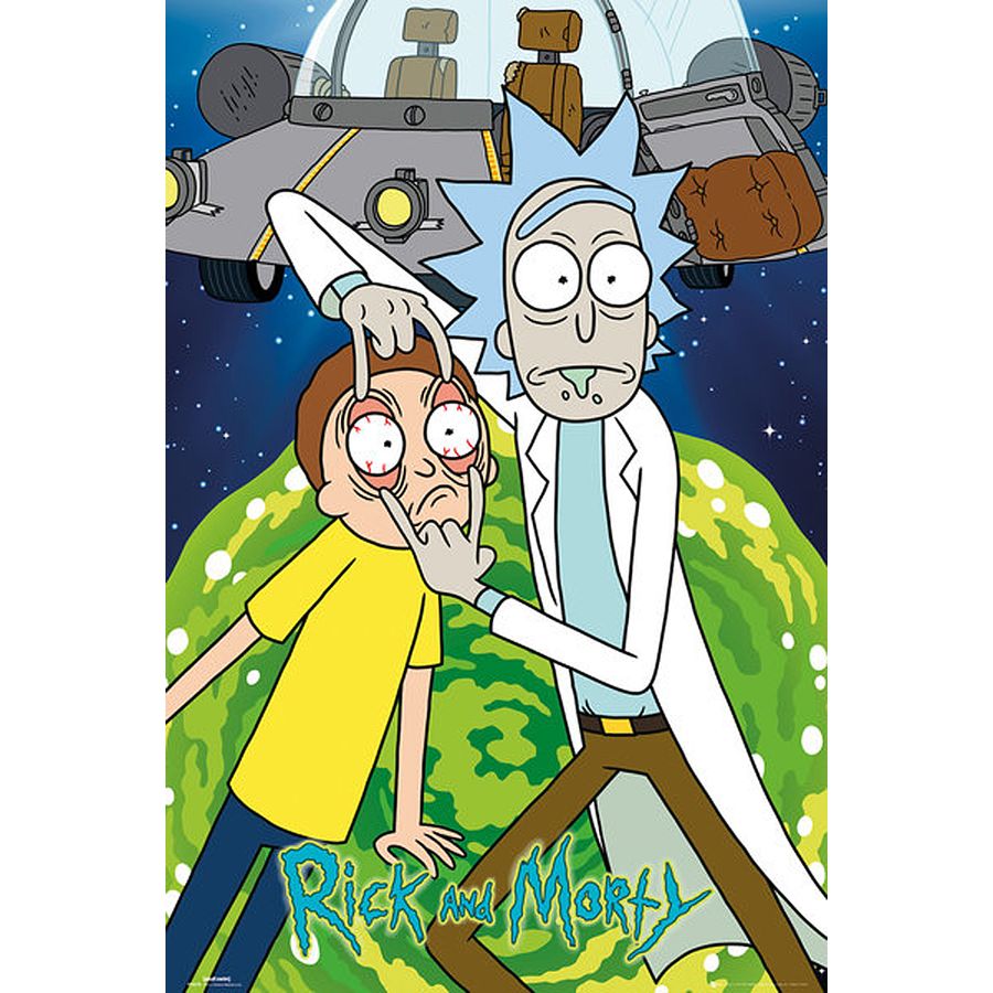 Rick And Morty Poster Ship Poster Großformat Jetzt Im Shop Bestellen