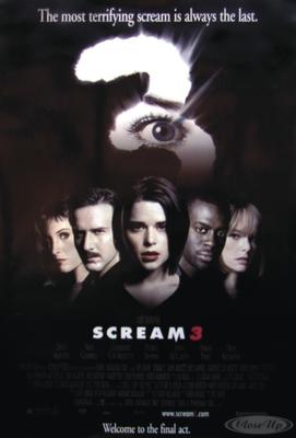 Scream 3 Poster US Hauptmotiv