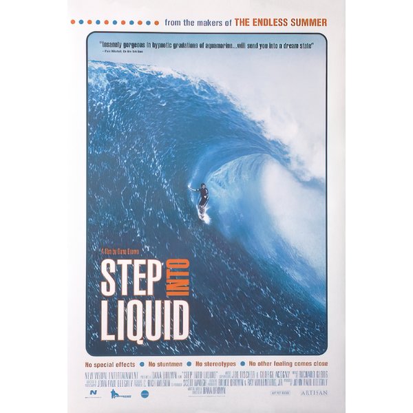 Step into Liquid Poster