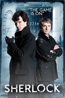 Sherlock Poster The game is on