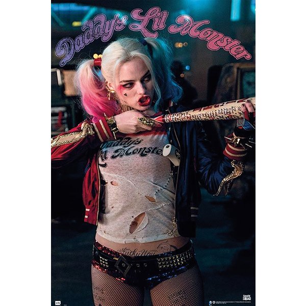 Suicide Squad Poster Harley