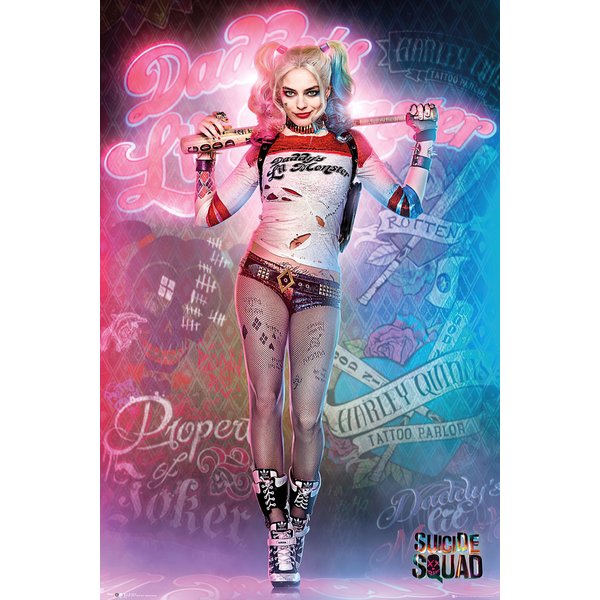 Suicide Squad Poster Stehend