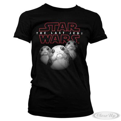 Star Wars Episode 8 Porgs Girlie Shirt