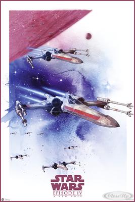 Star Wars Episode IV Poster X-Wing Sternjäger