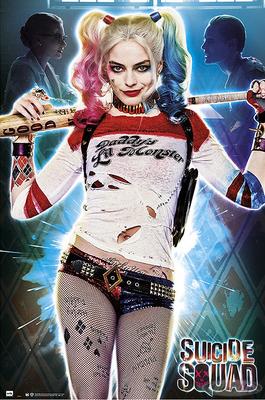 Suicide Squad Poster Harley Quinn Daddys Lil Monster