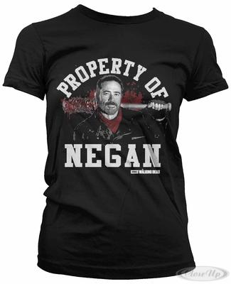The Walking Dead Girlie Shirt Property Of Negan