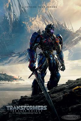 Transformers The Last Knight Poster Rethink Your Heroes