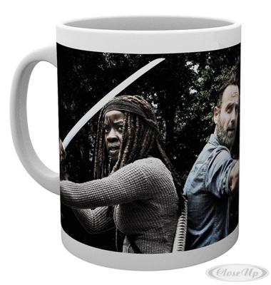 The Walking Dead Tasse Rick and Michonne