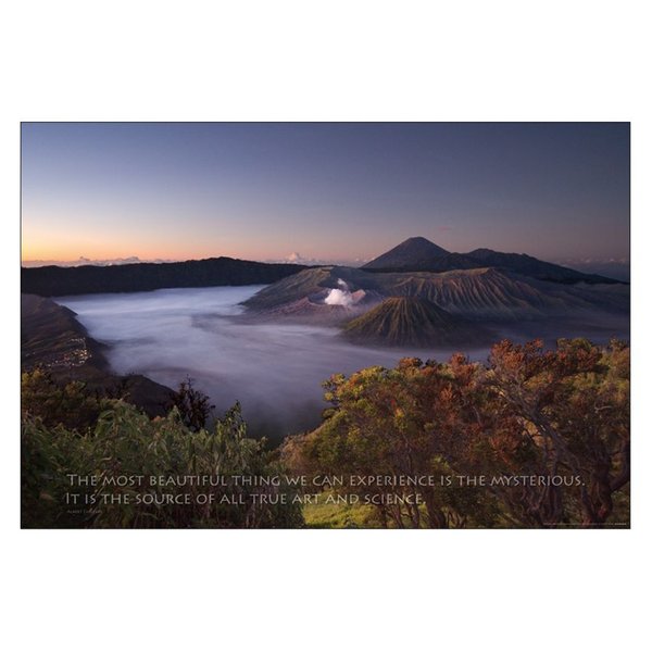 Vulkan Landschaft Poster