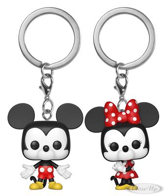 Walt Disney Pop! Keychain Mickey & Minnie 2er Set