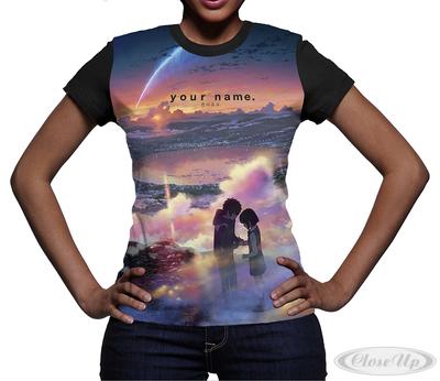 Your Name Girlie T-Shirt Tramonto