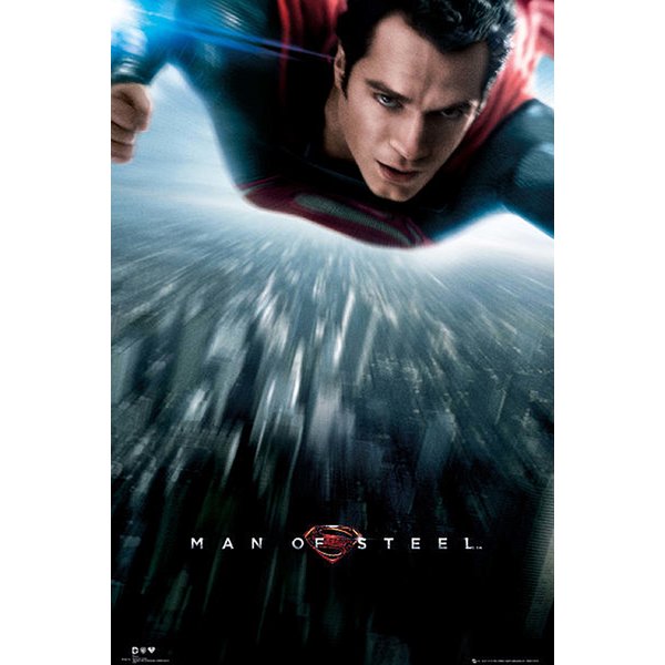 Superman Man of Steel Poster