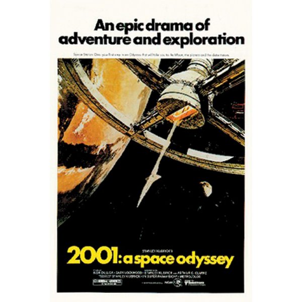 2001 A Space Odyssey Poster