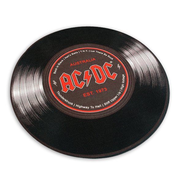 AC/DC Teppich rund