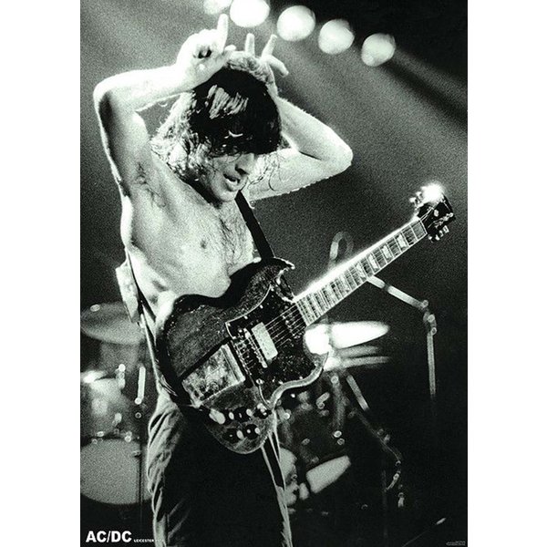 AC/DC Poster Angus