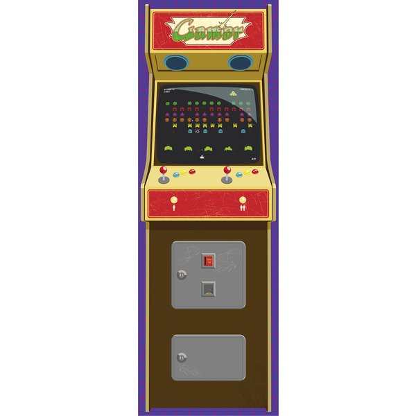 Arcade Gamer Langbahnposter