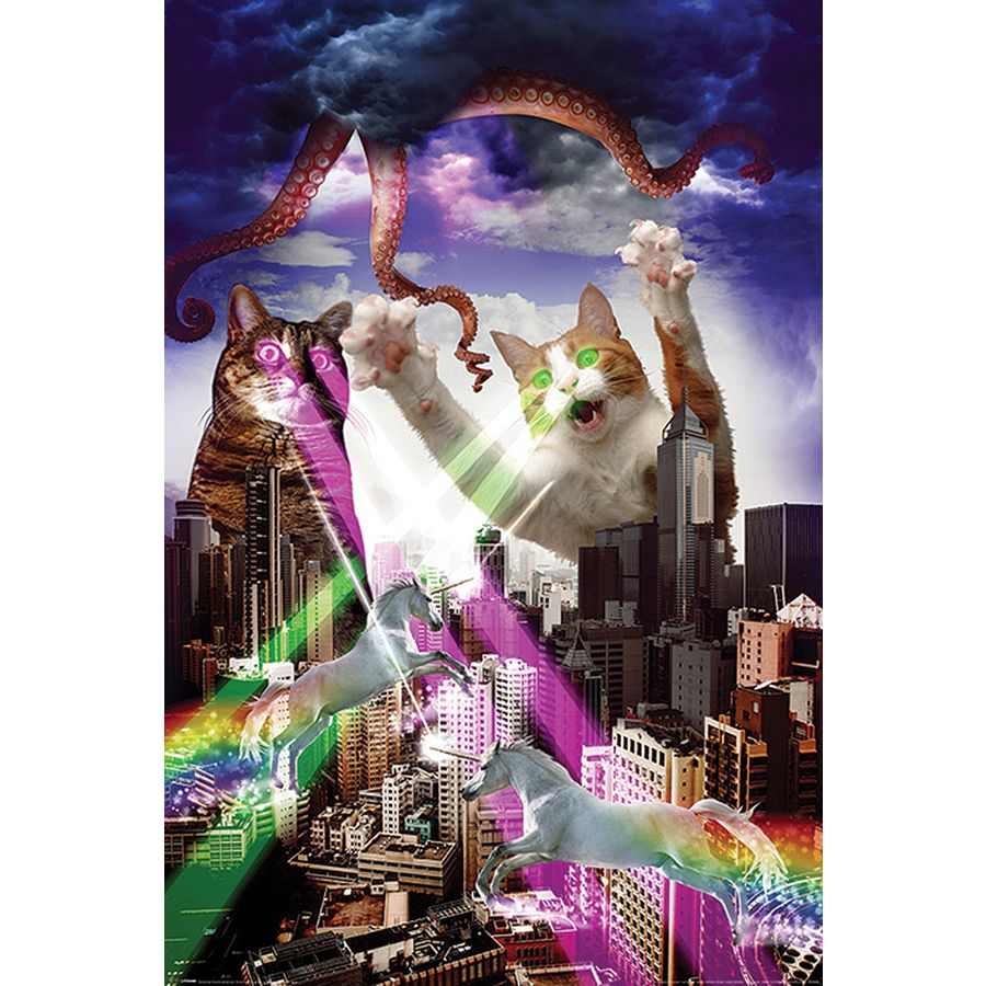 Apocalypse Meow Poster Poster Grossformat Jetzt Im Shop Bestellen Close Up Gmbh