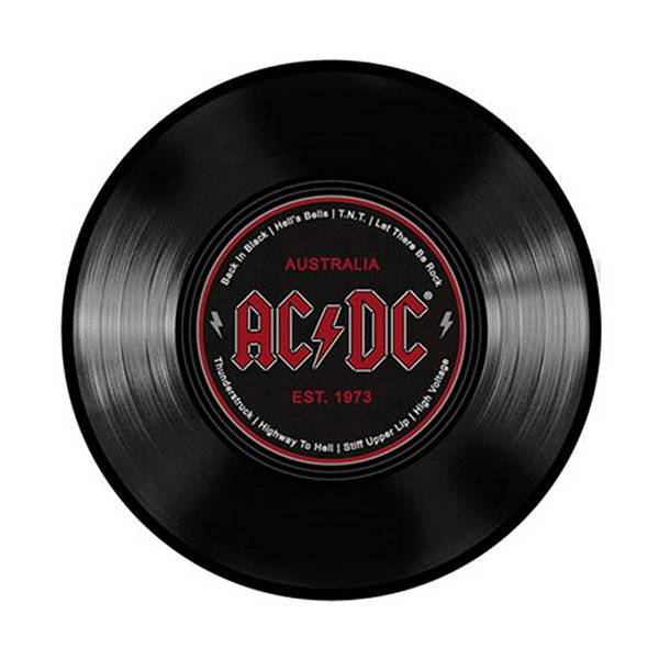 AC/DC Mousepad Schallplatte