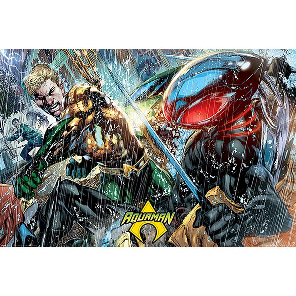 Aquaman Poster Atlantean Punch