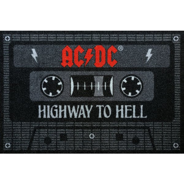 AC/DC Fußmatte Tape Kassette