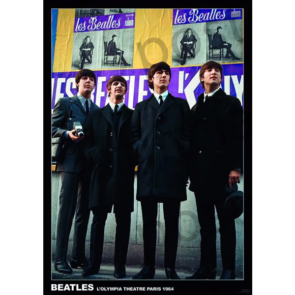 Beatles Poster Paris 1964