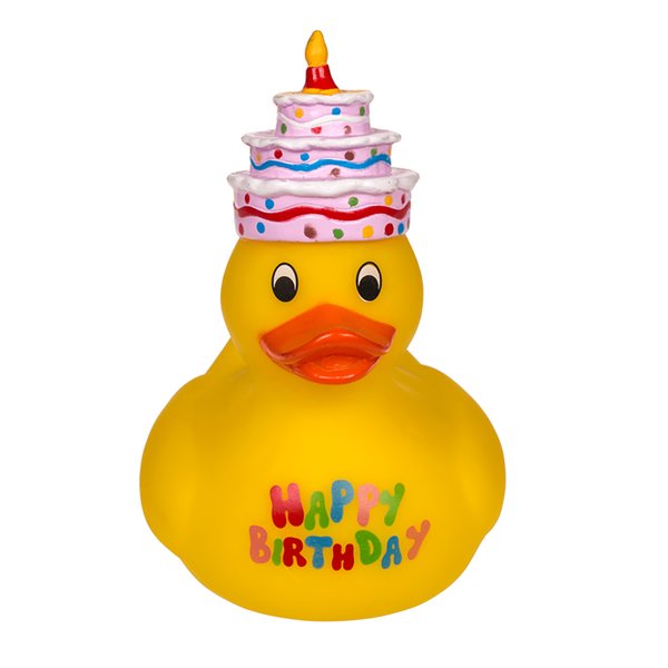 Badeente Happy Birthday