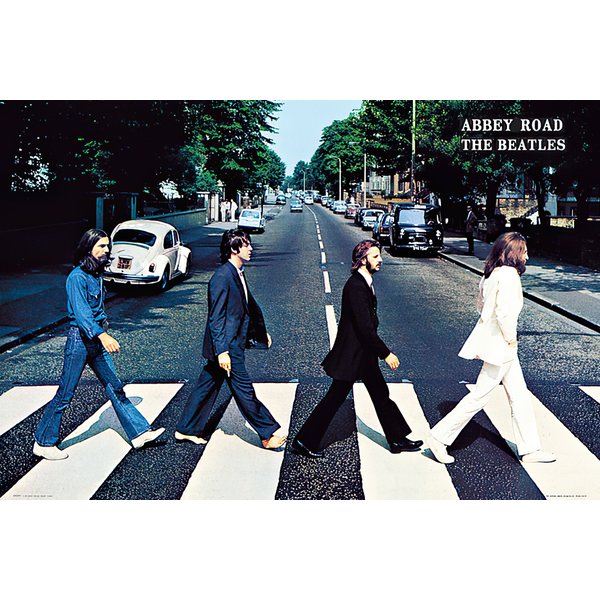 Beatles Poster Abbey Road