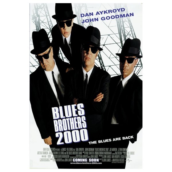 Blues Brothers 2000 Postkarte