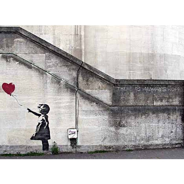 Banksy Poster Hope