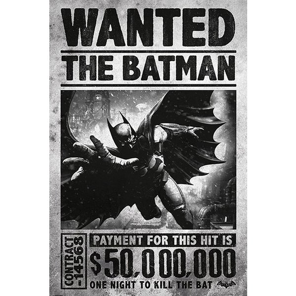 Batman Arkham Origins Poster