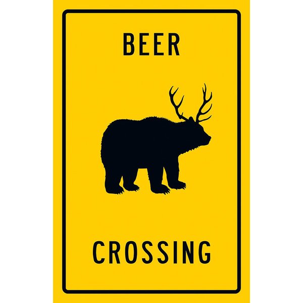 Beer Crossing Poster