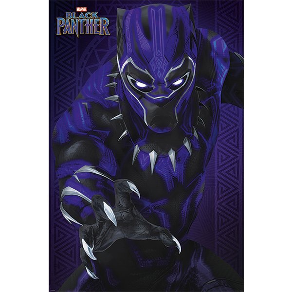 Black Panther Poster Glow