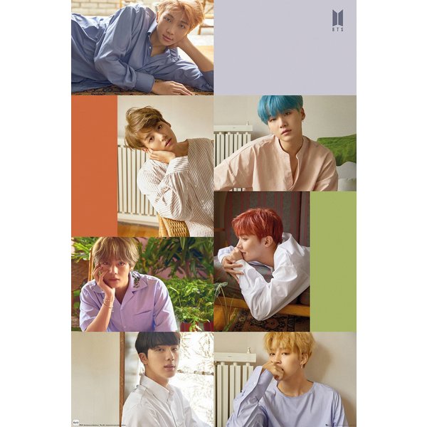 BTS Poster Group Collage