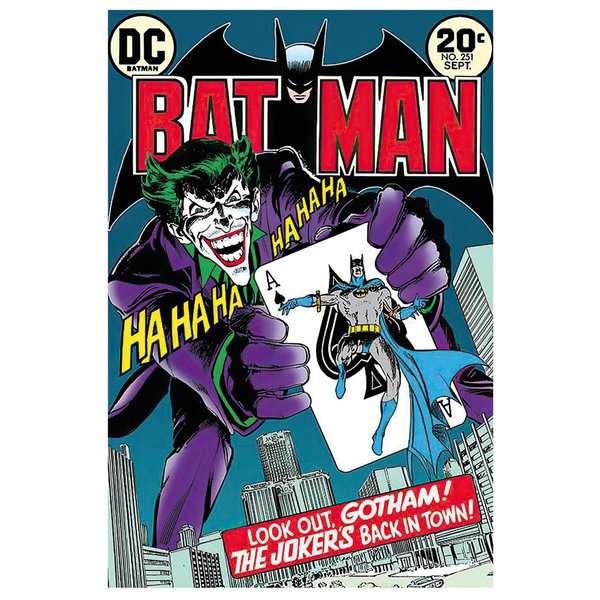 Batman Poster Comic Cover
