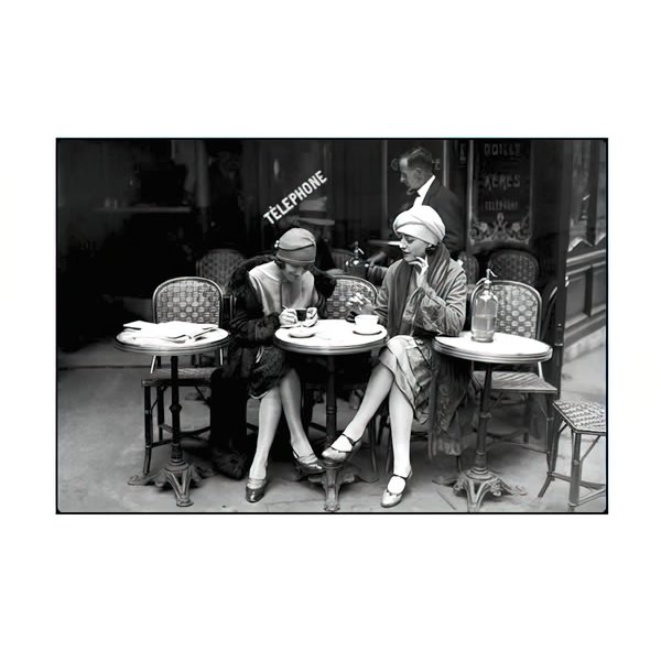 Café Et Cigarette, Paris, 1925