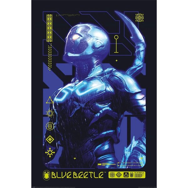 DC Comics Blue Beetle Poster