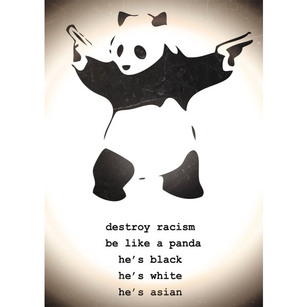 Destroy Racism Banksy